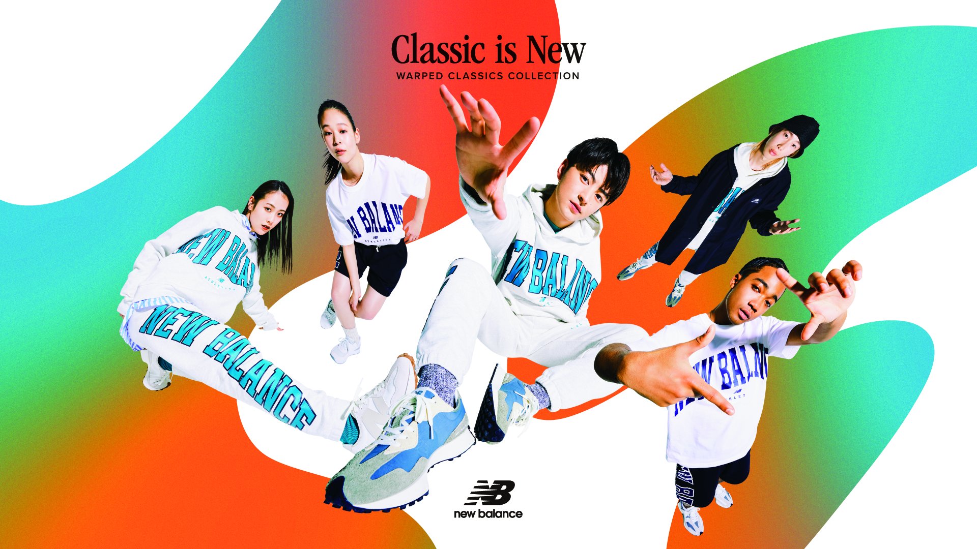 New Balance アパレル "Classic Is New" クリエイティブ