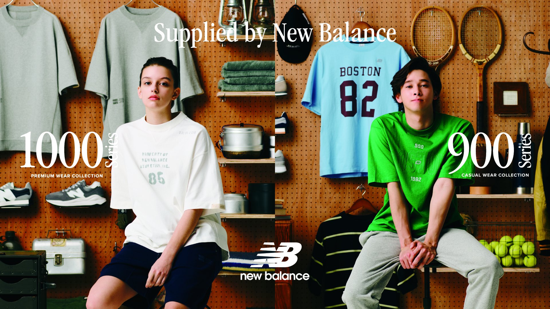 New Balance  Apparel "900/1000 series"  クリエイティブ